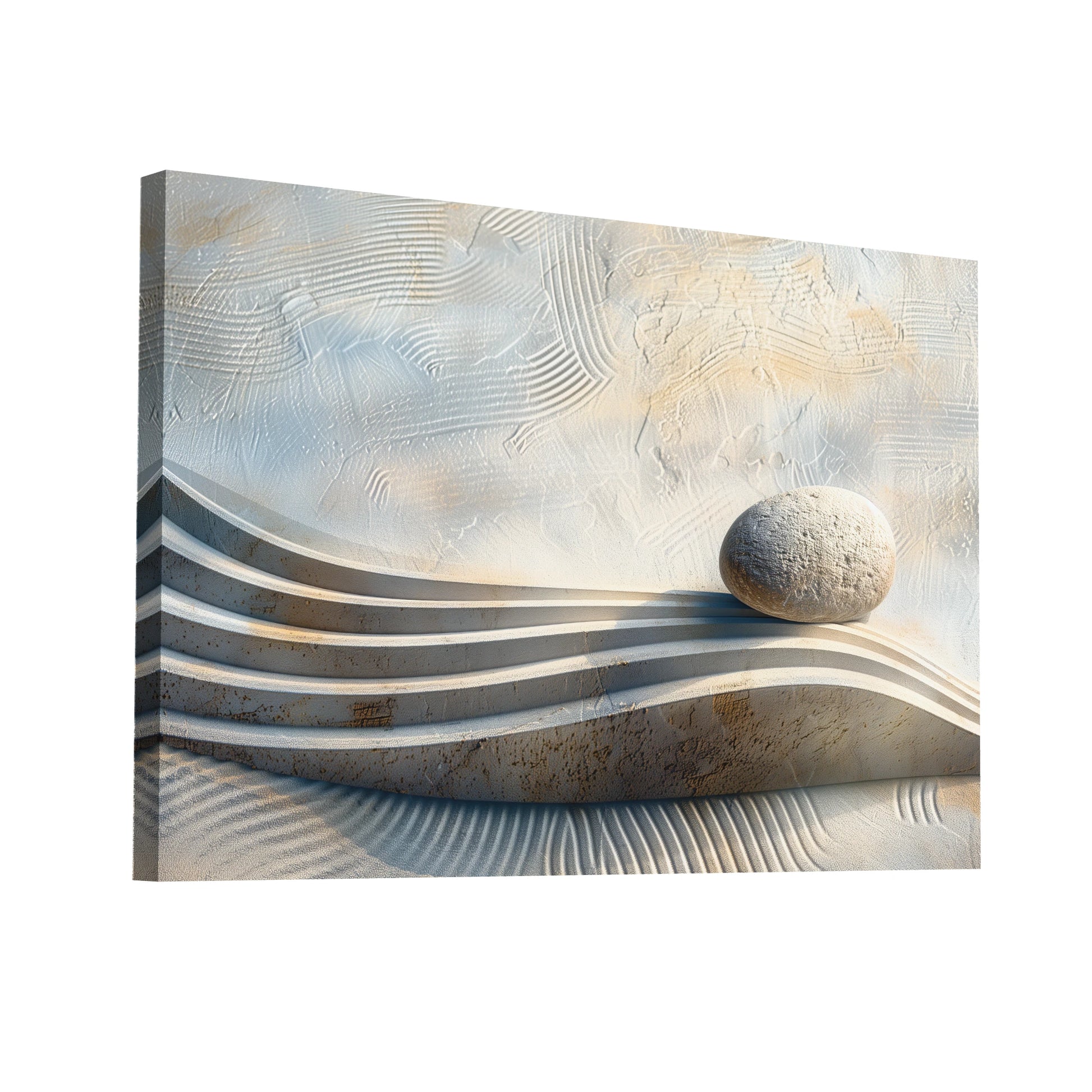 Product Hero 3D WebP Tableau Zen Rectangulaire - Art Virtuoso