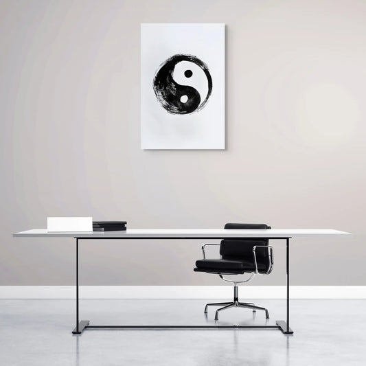 Tableau Zen Yin Yang Affiches, reproductions et œuvres graphiques Art Virtuoso