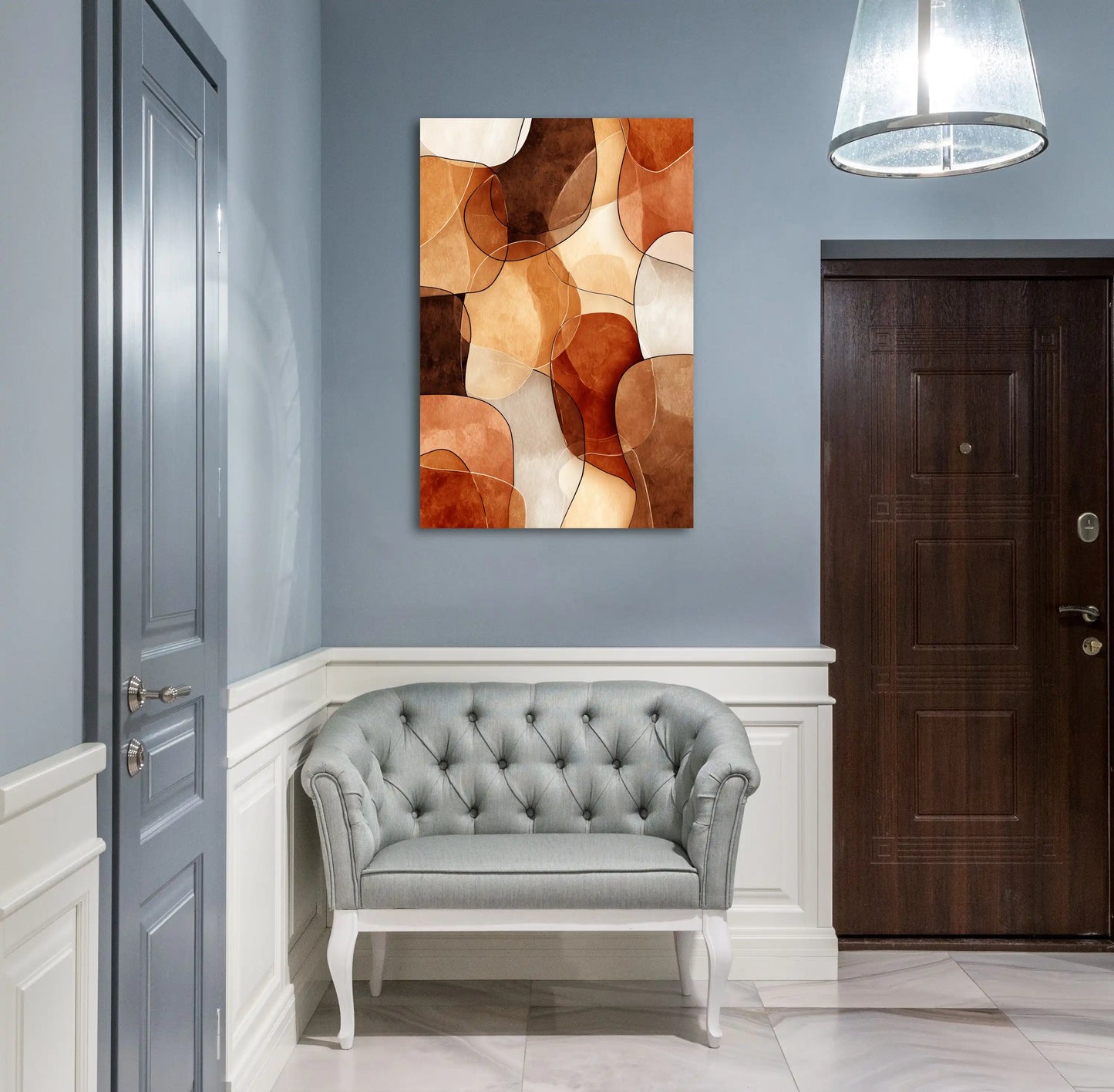 Tableau Ambiance Cocooning Minimaliste : Nuances Caressantes