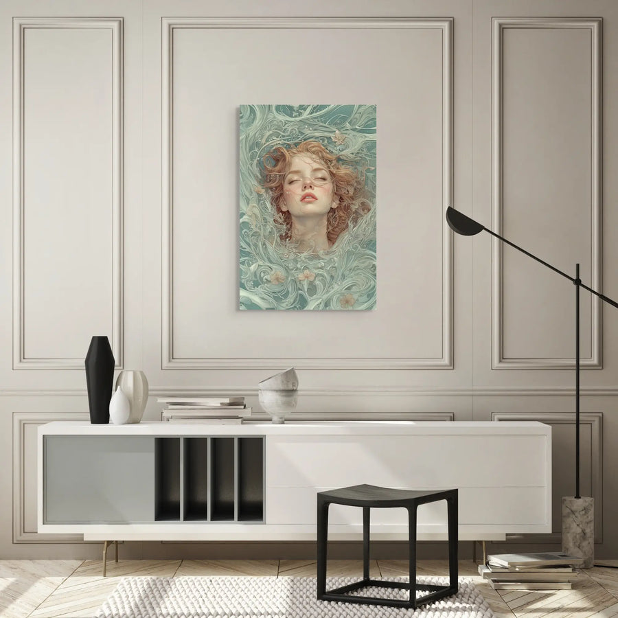 Tableau Art Nouveau - Dans les Flots