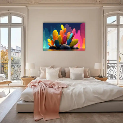 Tableau Cactus Moderne : Jardin Pop