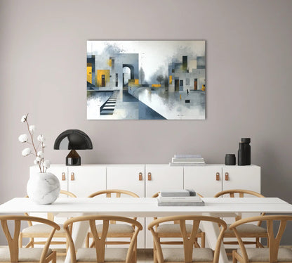 Tableau Contemporain Design : Cité Onirique