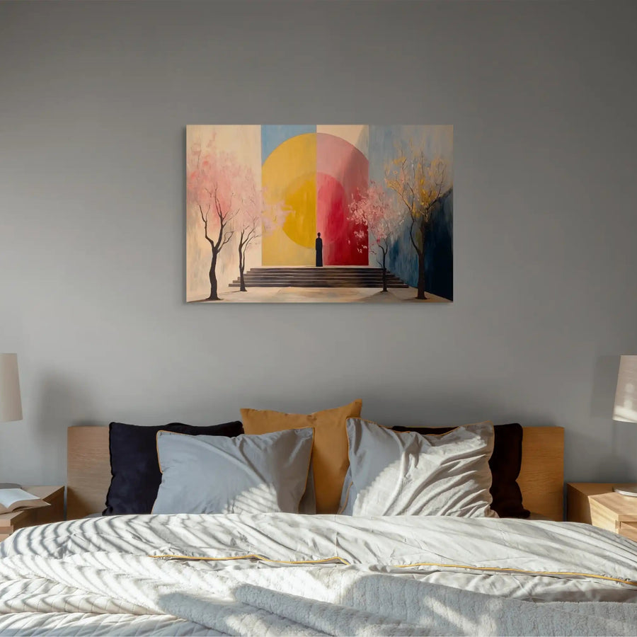 Tableau Couleur Scandinave - Contemplation