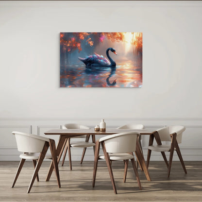 Tableau Cygne Noir Affiches, reproductions et œuvres graphiques Art Virtuoso