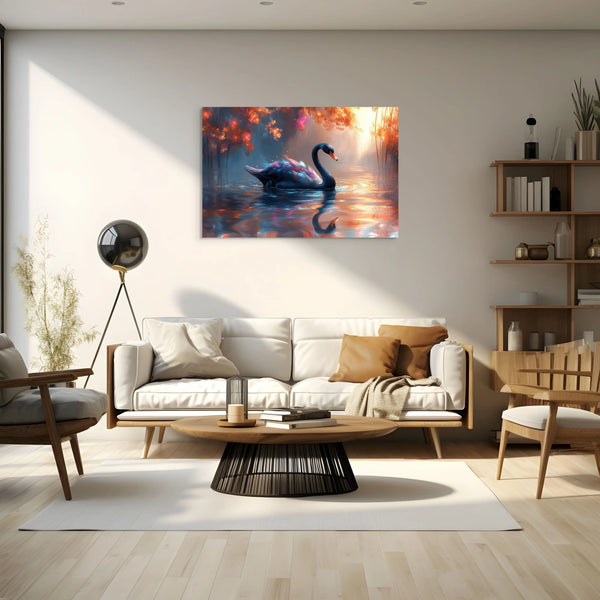 BoConcept ウォールアート「Black Swan」メタルプリント BoConcept