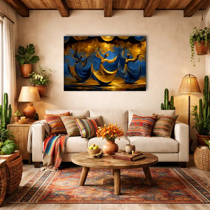 Afrikanischer Tanz – Wandbild