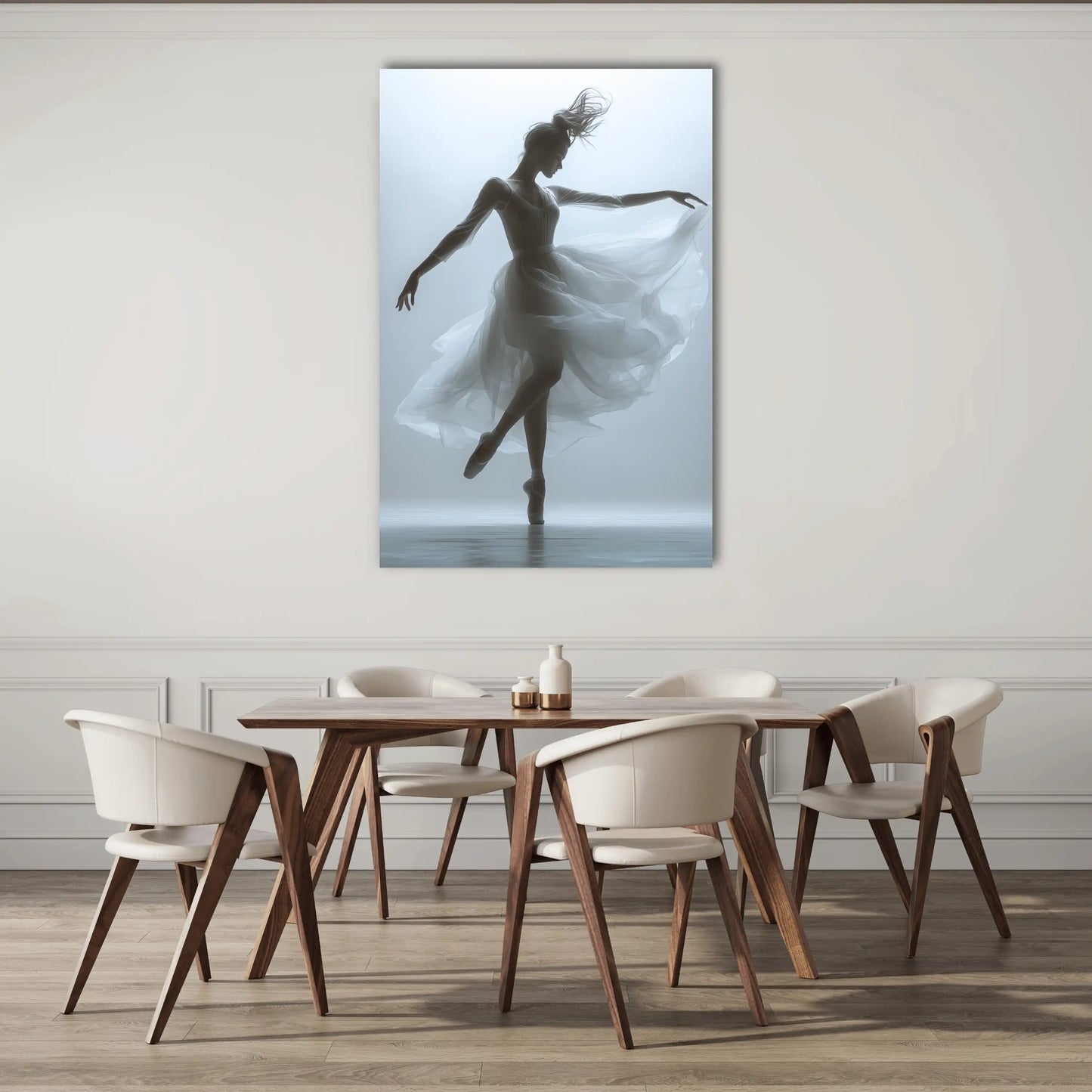 Tableau Danseuse Classique : Élégie Vaporeuse
