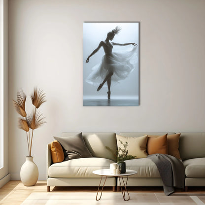 Tableau Danseuse Classique : Élégie Vaporeuse