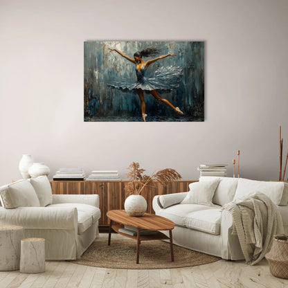 Tableau Danseuse Moderne : Élégance en Mouvement