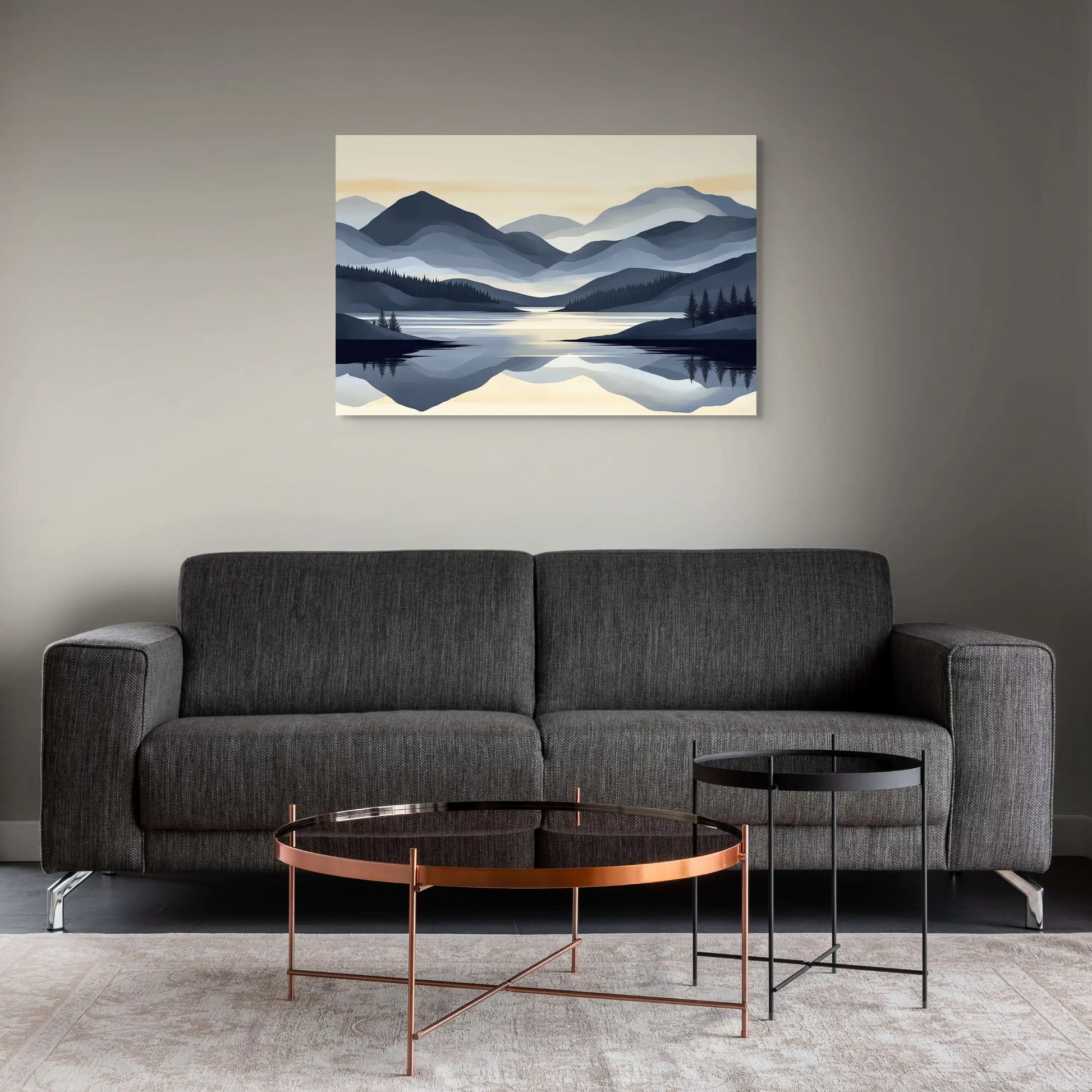Tableau Déco Séjour - Harmonie des Saisons Affiches, reproductions et œuvres graphiques Art Virtuoso