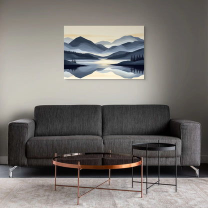 Tableau Déco Séjour - Harmonie des Saisons Affiches, reproductions et œuvres graphiques Art Virtuoso