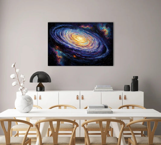 Tableau Galaxie Spirale : Vortex Cosmique