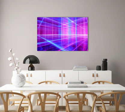 Tableau Gaming Synthwave : Grid Neon
