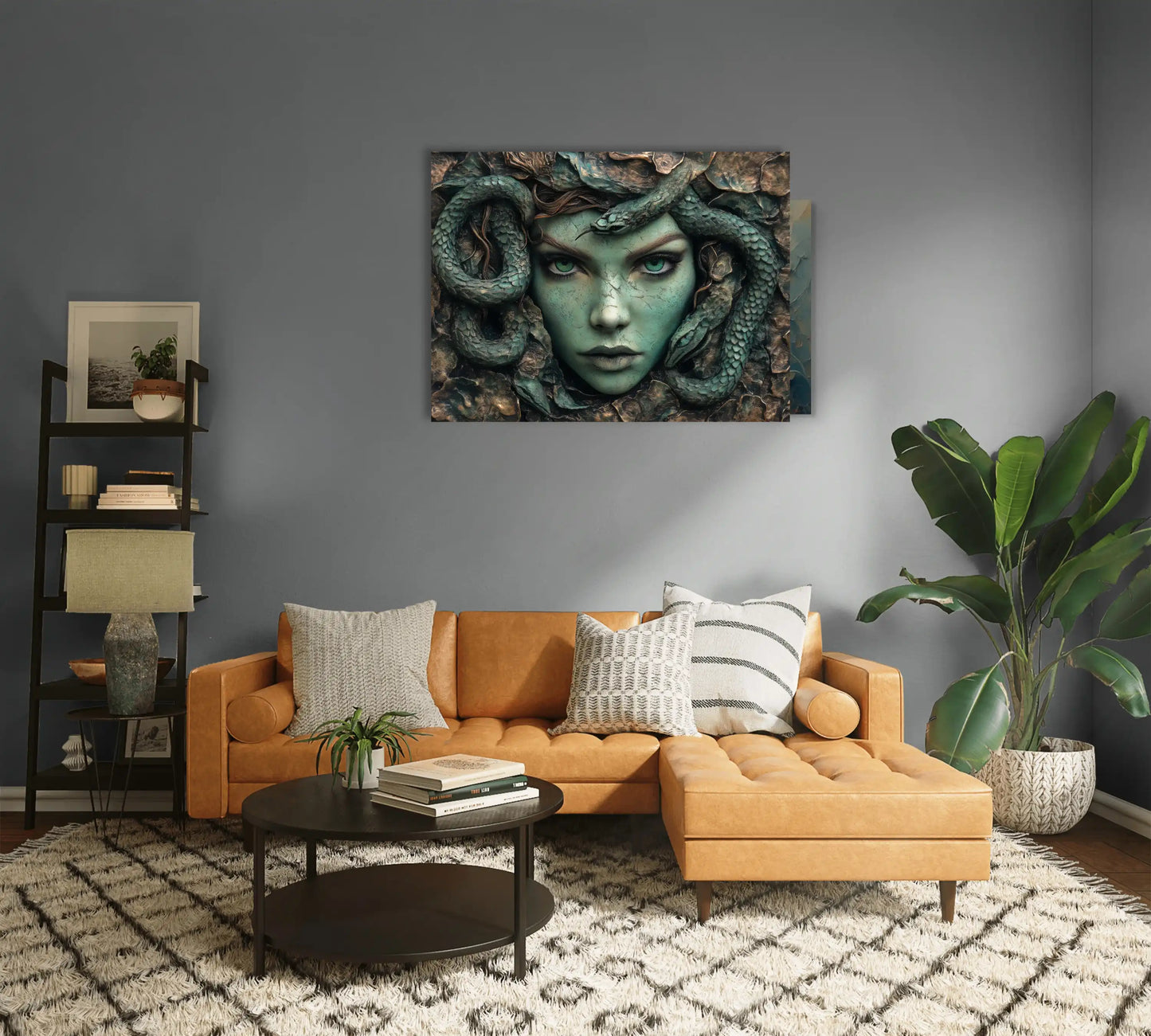 Tableau Medusa : Regard Mythique