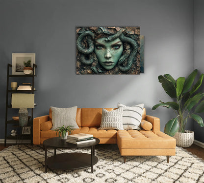 Tableau Medusa : Regard Mythique