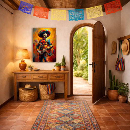 Tableau Mexicain Mariachi de la Muerte – Musique Sacrée