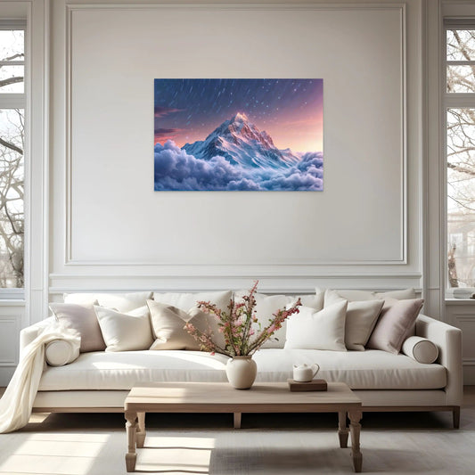 Tableau Moderne - Montagne Majestueuse Art Virtuoso