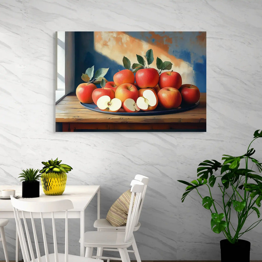 Tableau Nature Morte Pomme – Douceur Automnale