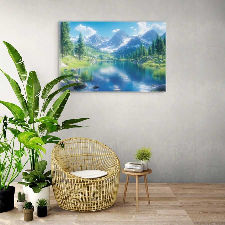 Tableau Paysage de Montagne