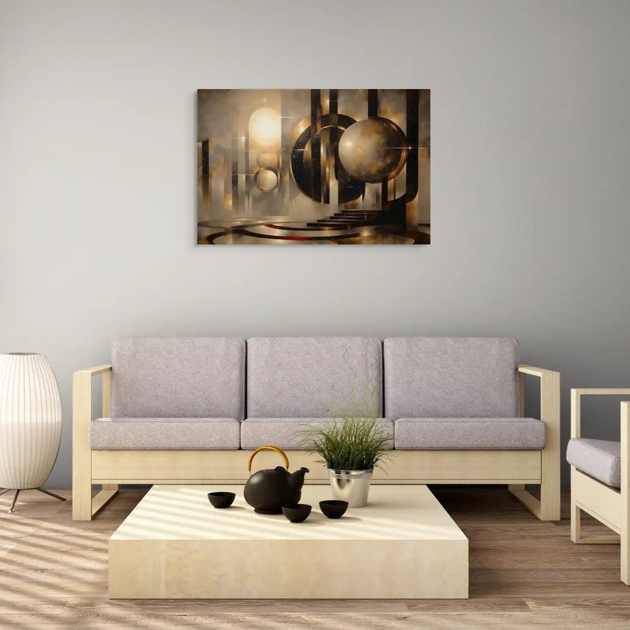 Wohnzimmer Deko-Gemälde – Galaxie Art Déco