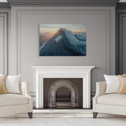 Tableau Photo Paysage Montagne - Sommet Majestueux Affiches, reproductions et œuvres graphiques Art Virtuoso