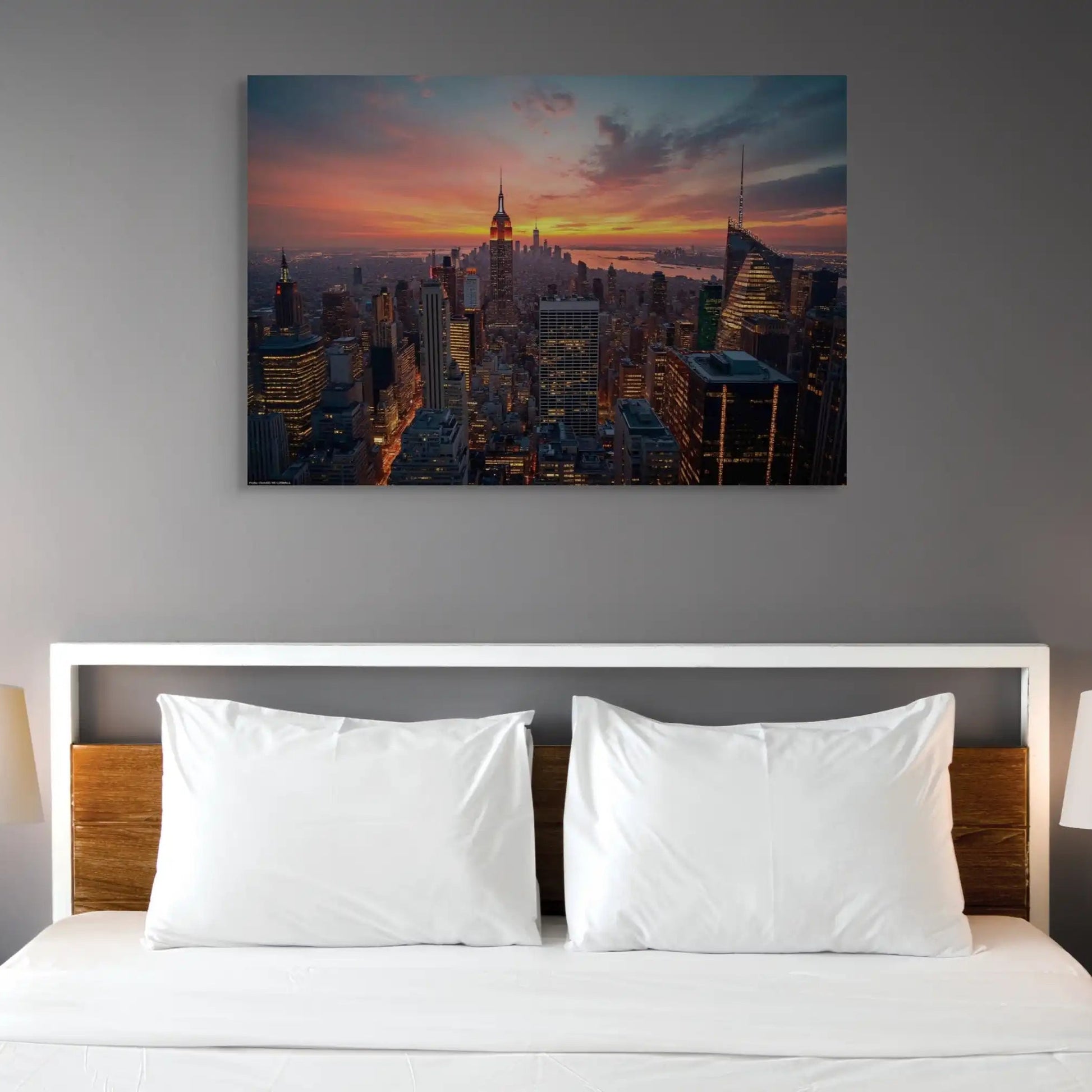 Tableau Photo New York - Manhattan Dreams Affiches, reproductions et œuvres graphiques Art Virtuoso