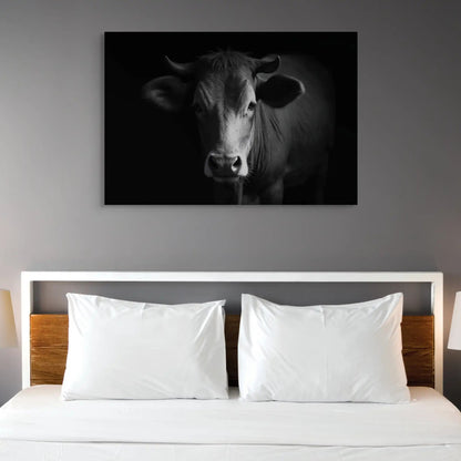 Tableau Photo Vache - Regard Bovin Affiches, reproductions et œuvres graphiques Art Virtuoso