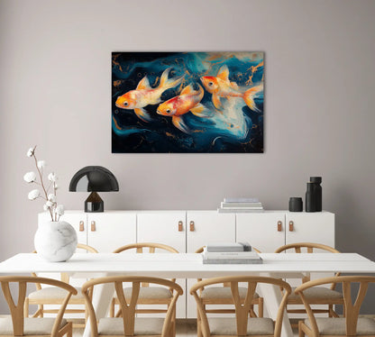 Tableau Poissons - Parade Aquatique