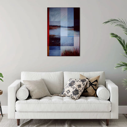 Tableau pour Chambre Scandinave – Horizons feutrés