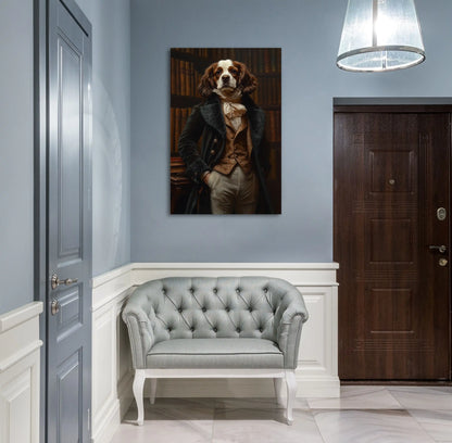 Tableau Tete de Chien avec Corps d Homme - Balthazar