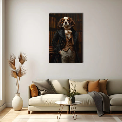 Tableau Tete de Chien avec Corps d Homme - Balthazar