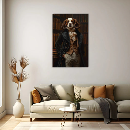 Tableau Tete de Chien avec Corps d Homme - Balthazar