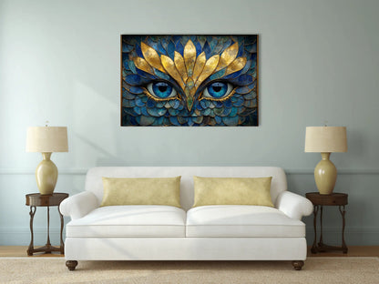 Tableau Yeux - Art Déco