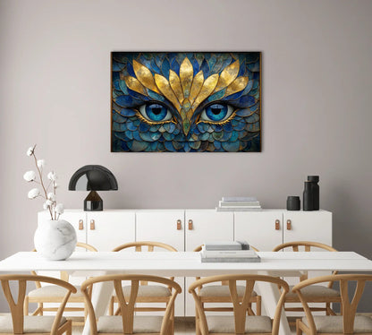 Tableau Yeux - Art Déco