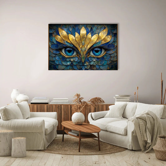Tableau Yeux - Art Déco