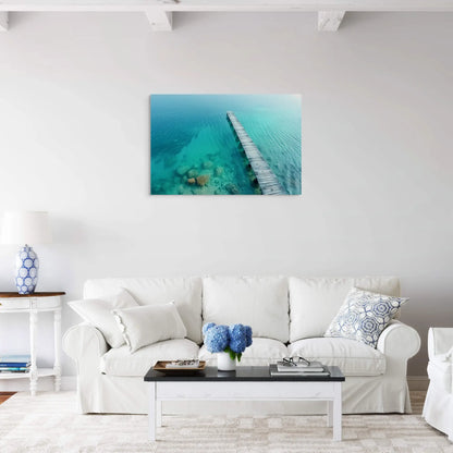 Tableau Zen - Mer Turquoise Affiches, reproductions et œuvres graphiques Art Virtuoso   