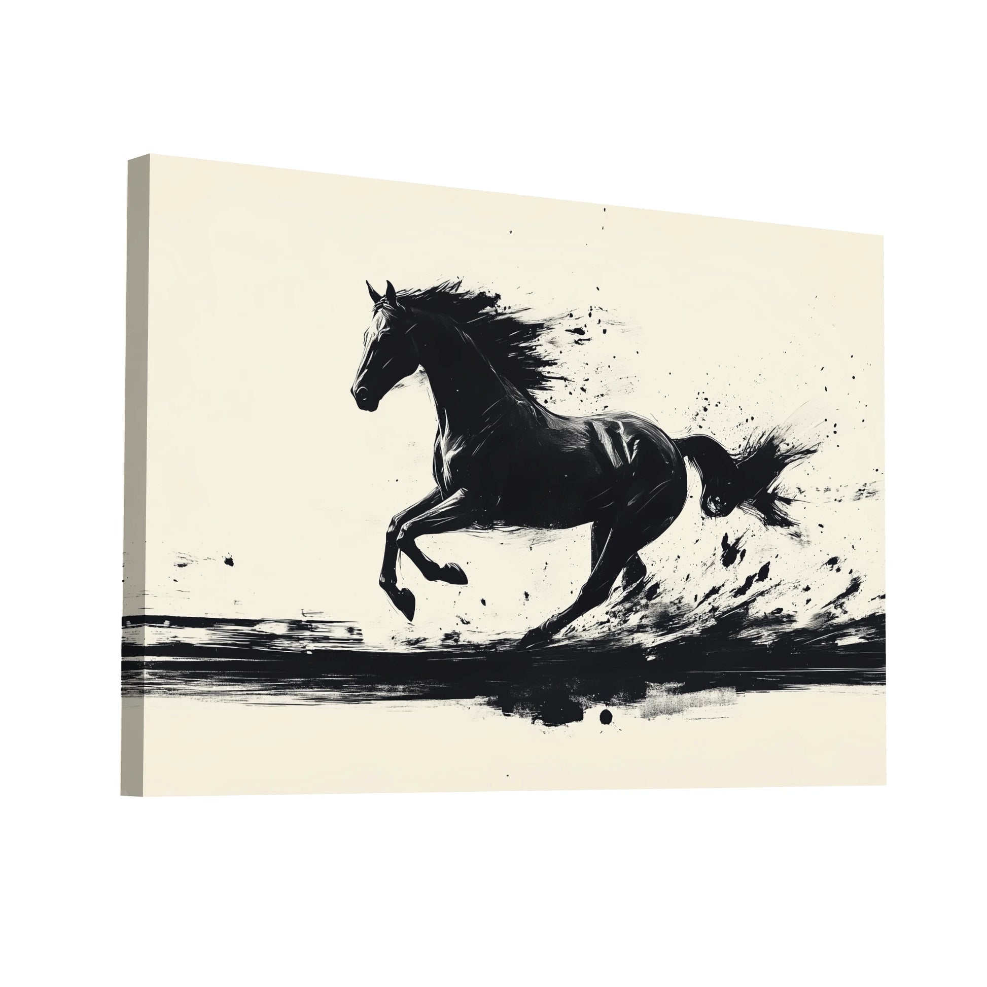 Product Hero 3D WebP Toile Cheval Dessiné - Art Virtuoso
