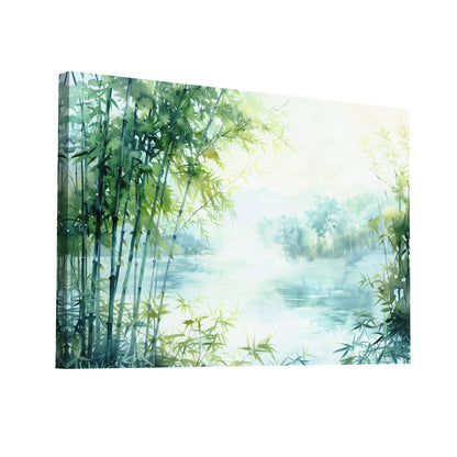 Product Hero 3D WebP Toile Imprimée Zen - Art Virtuoso