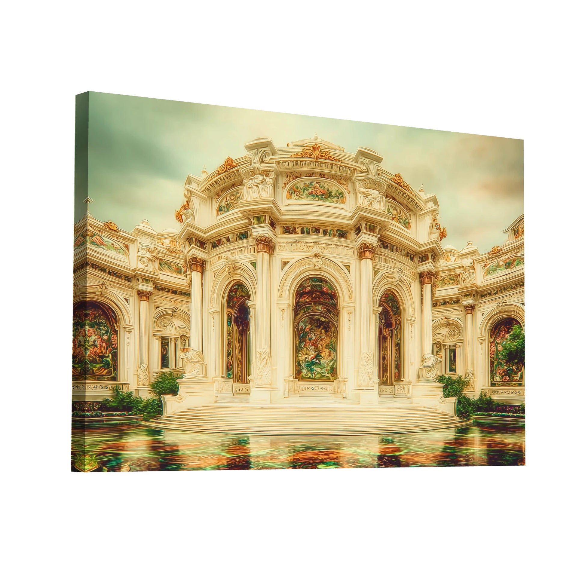Product Hero 3D WebP Toile Pavillon Belle époque - Art Virtuoso