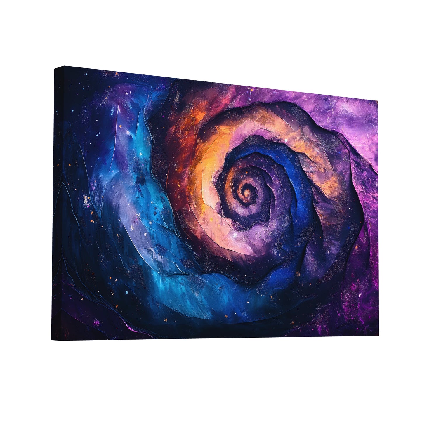 Product Hero 3D WebP Toile Tourbillon Abstrait - Art Virtuoso