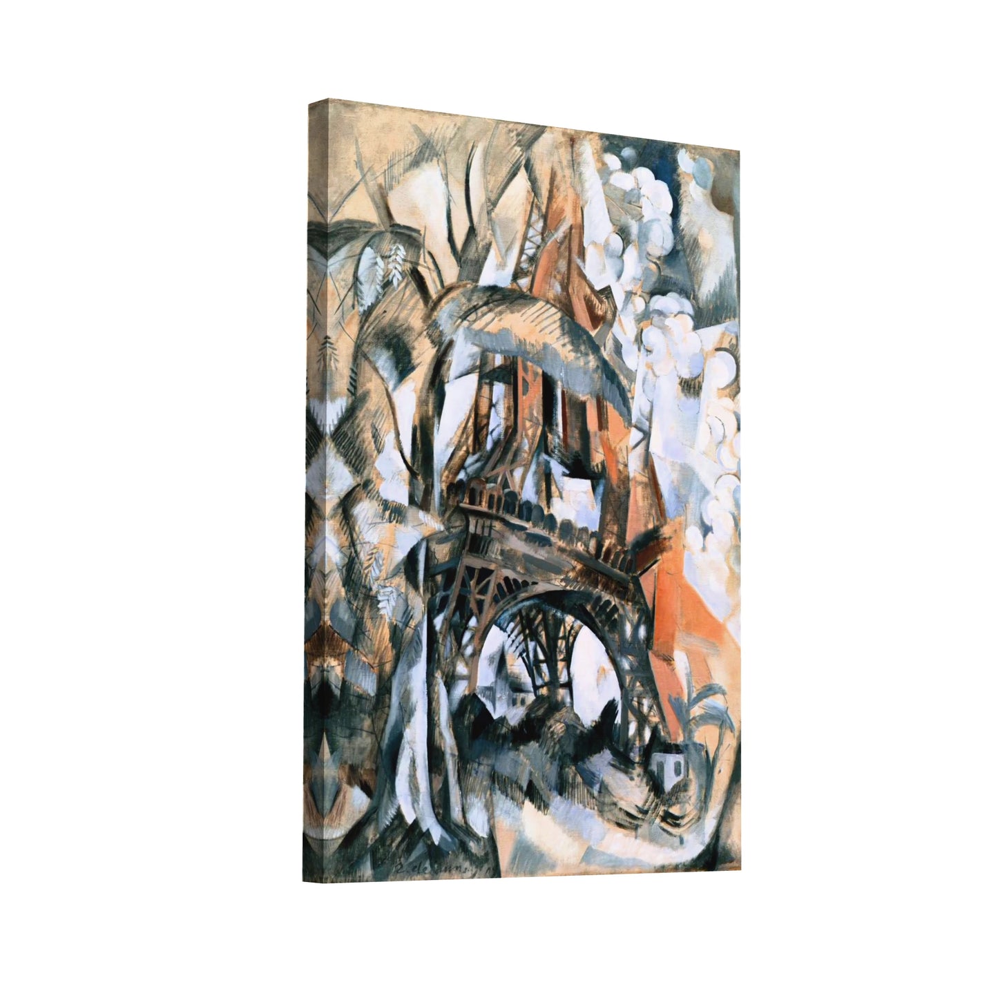 Product Hero 3D WebP Tour Eiffel aux Arbres - Robert Delaunay - Art Virtuoso