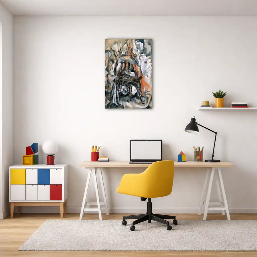 Eiffel Tower with Trees – Robert Delaunay Wall Art