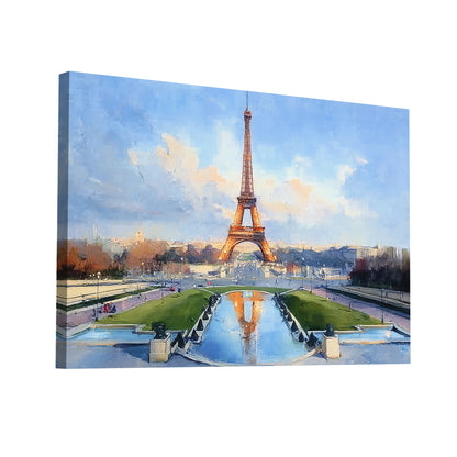 Product Hero 3D WebP Toile Trocadéro – Miroir de Varsovie - Art Virtuoso