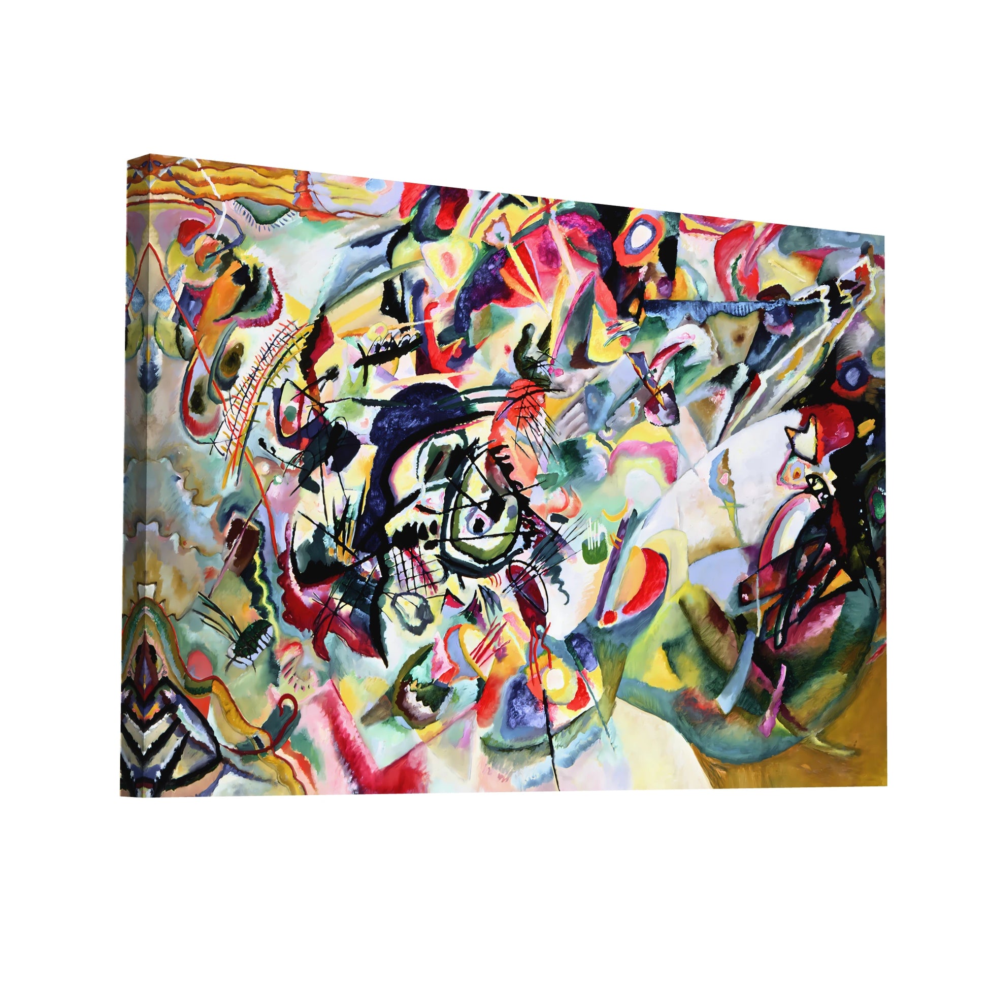 Product Hero 3D WebP Wassily Kandinsky Composition 7 – Tourbillon magistral de couleurs et d’émotions - Art Virtuoso