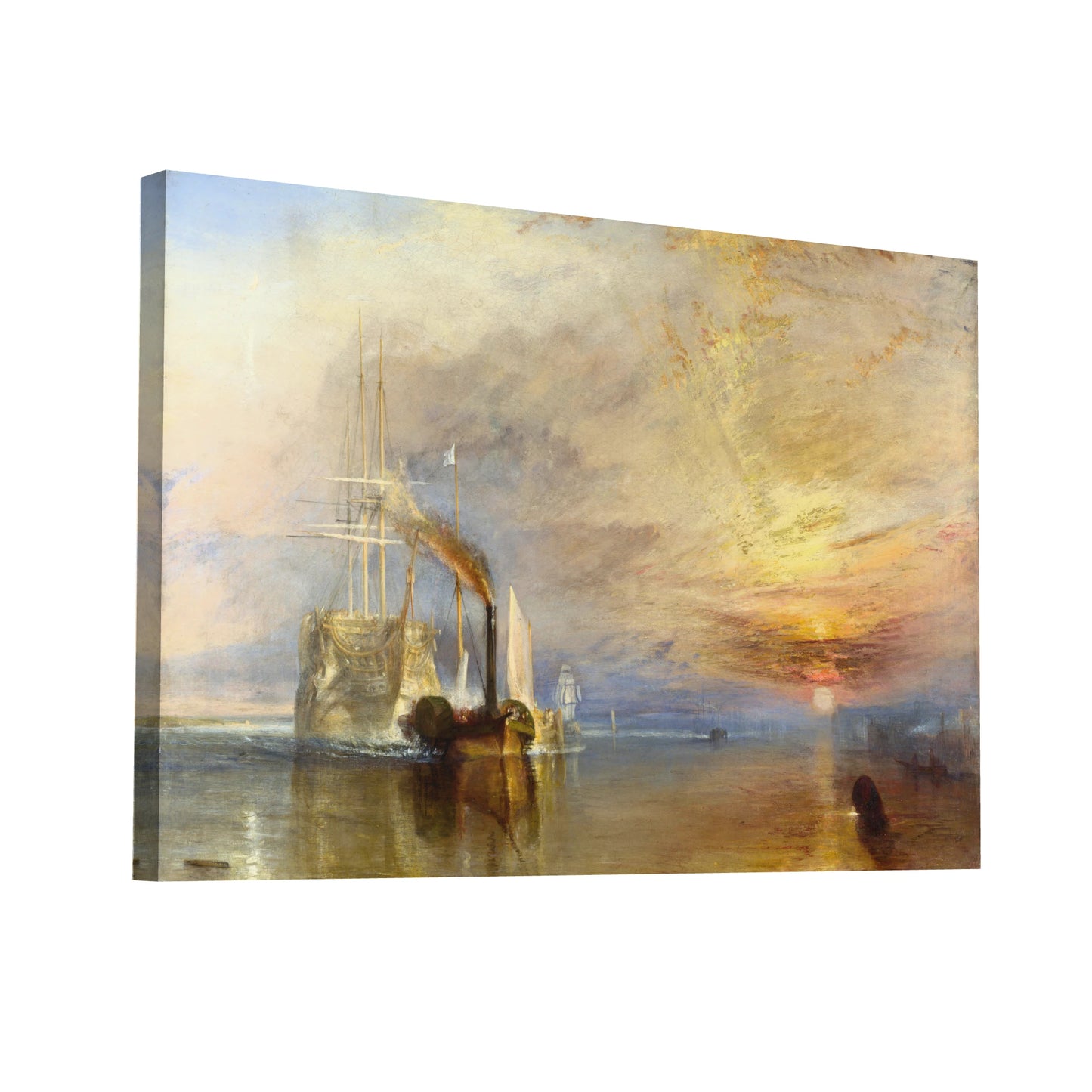 Product Hero 3D WebP William Turner - Le Dernier Voyage du Téméraire - Art Virtuoso