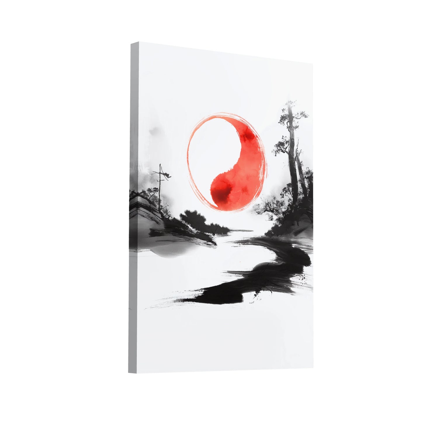 Product Hero 3D WebP Tableau Yin Yang - Art Virtuoso